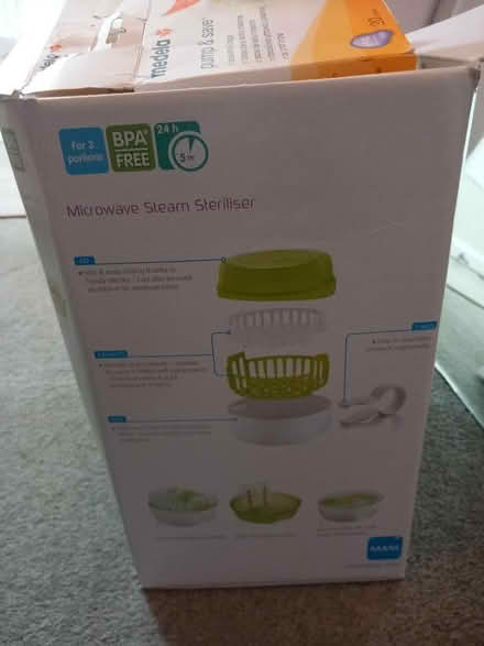 Photo of free Manual breast pump and steriliser (Wormley EN10) #3