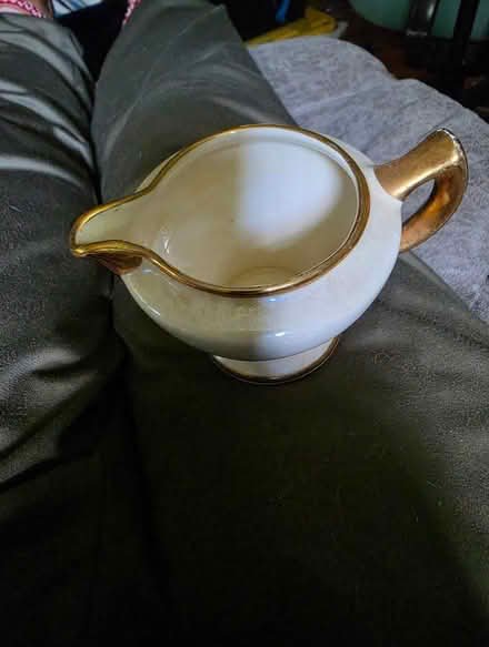 Photo of free Gold trimmed creamer (Unionville) #2