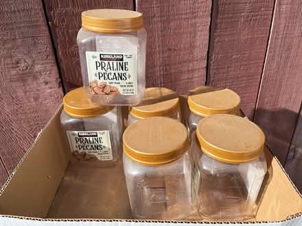 Photo of free Empty Costco screw top containers (Downtown Mountain View) #1