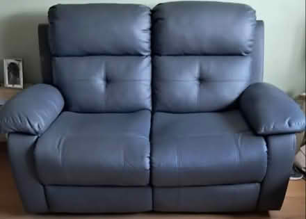 Photo of free Manual two seater recliner sofa (Wallasey CH44) #1