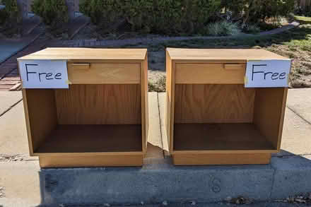 Photo of free Two nightstands (Almaden Valley) #1