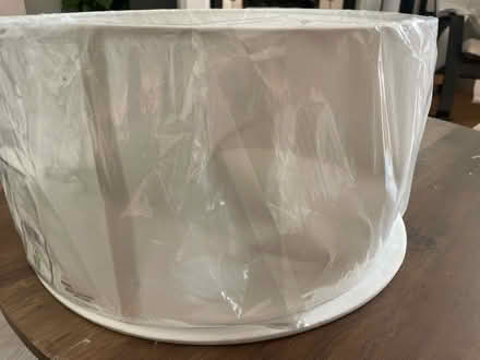 Photo of free Dunelm cream lamp shade (SW16) #3