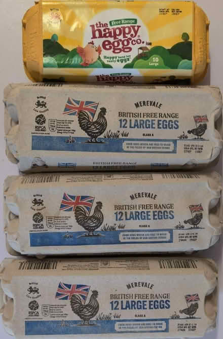 Photo of free Empty egg cartons (kingsbury HA3) #1