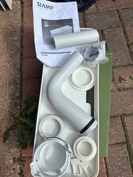 Photo of free Plumbing parts including lid for a slim fit cistern (Nether Stowe WS13) #1