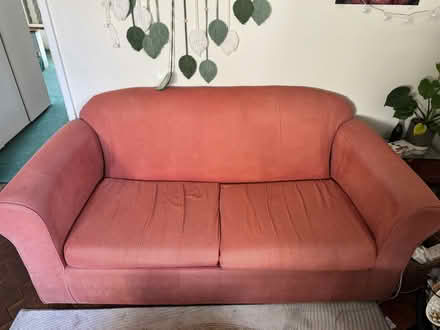 Photo of free Red Loveseat (Mile Cross NR3) #2