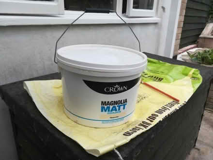 Photo of free Magnolia emulsion 10 Litres (Cholsey/Wallingford OX10) #1