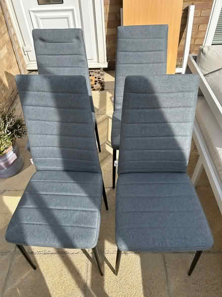 Photo of free 4 grey chairs (Stevenage SG1) #1