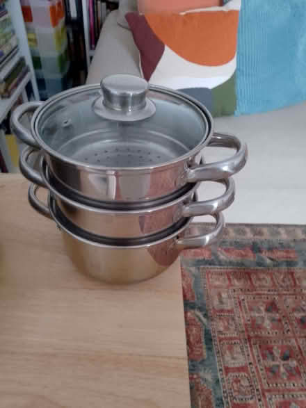 Photo of free Saucepan/steamer (Bidston Moss CH43) #1