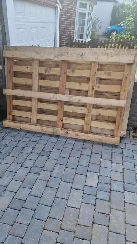Photo of free Two Wooden pallets (Epsom KT17) #1
