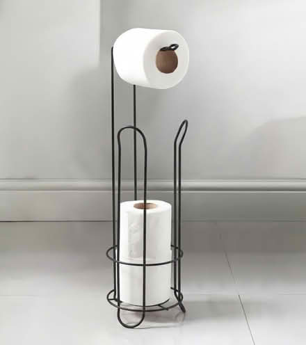 Photo of free Addis Black Toilet Roll Holder (PL4 Greenbank.) #1