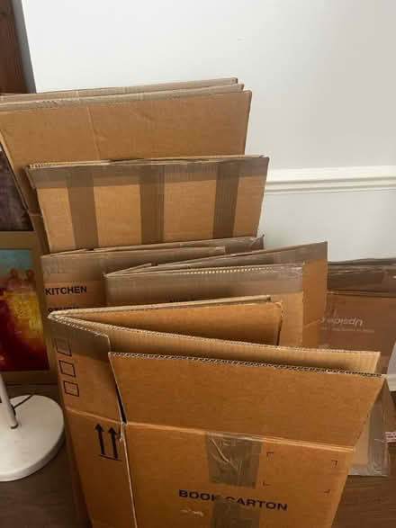 Photo of free moving boxes various sizes (Highams park E4) #1