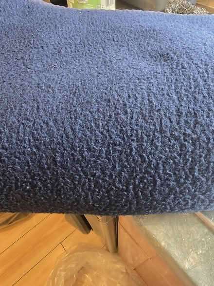 Photo of free Navy blanket large. Dog bed? (Portchester PO16) #1