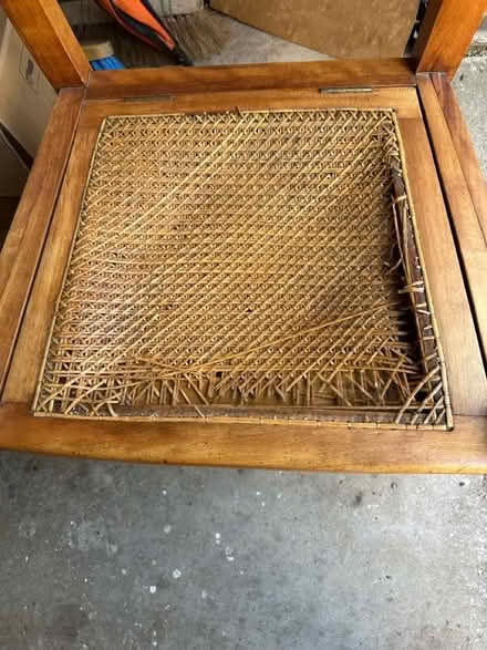 Photo of free Wooden ‘commode’ chair (Edwalton NG12) #2