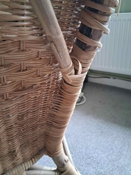 Photo of free Cane armchair (Horley) #4