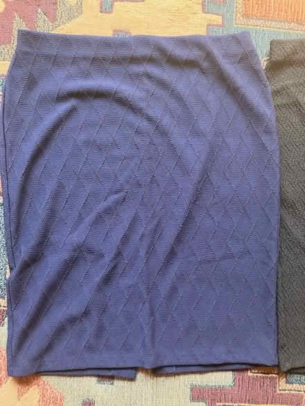 Photo of free 2 straight skirts, Sz L (Las Palmas Pk, Snvle) #1