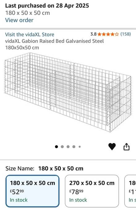 Photo of free 3 Gabions raised beds (Penrith CA11) #1