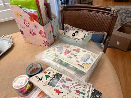 Photo of free Treasure box full of craft supplies (North East San Gabriel) #1