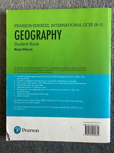 Photo of free Geography IGCSE book (SW16 Norbury, Green Lane) #2