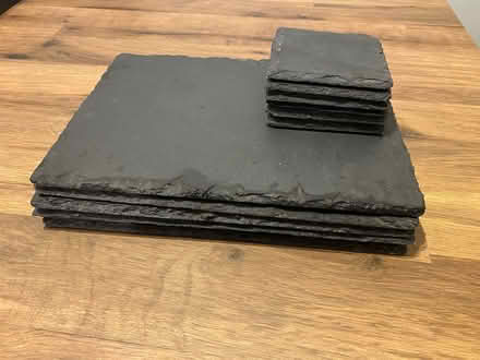 Photo of free Slate placemats and coasters (The wick, Wickford) #1
