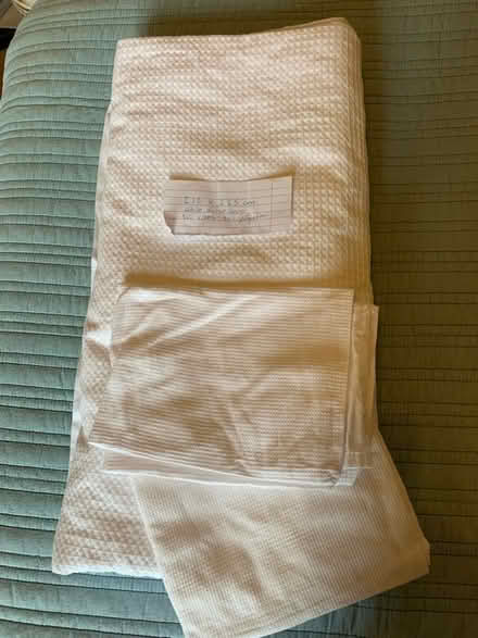 Photo of free Large double duvet cover (Mayfield EH9) #1