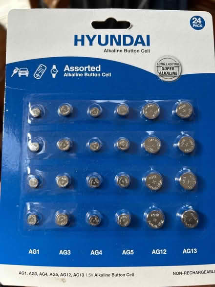 Photo of free AG button batteries (Thornton Heath CR7) #1