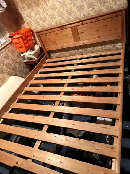 Photo of free Pine King Size bed frame (Portsmouth PO3) #1