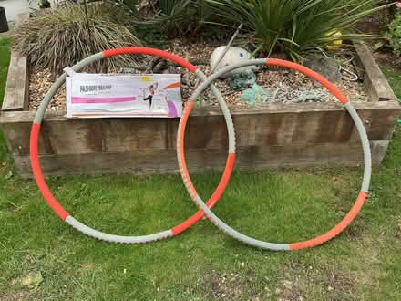 Photo of free Weighted hula hoops (South Ferring BN12) #1