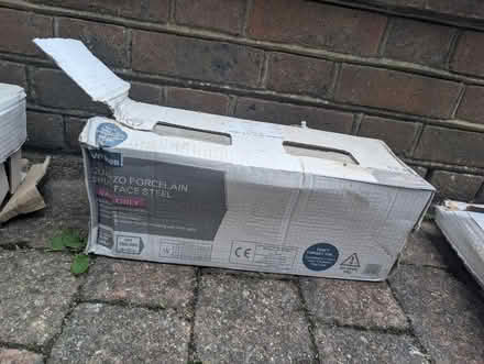 Photo of free Quarzo porcelain split face steel (Hove Park area BN3) #1