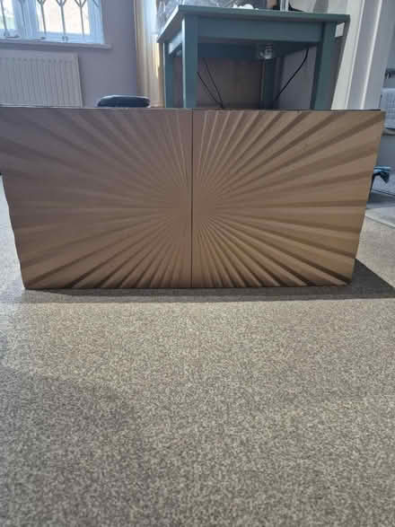 Photo of free Cupboard, gold doors (South Hampstead NW6) #1
