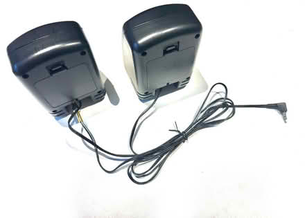 Photo of free Pair of stereo speakers (Swavesey CB24) #3
