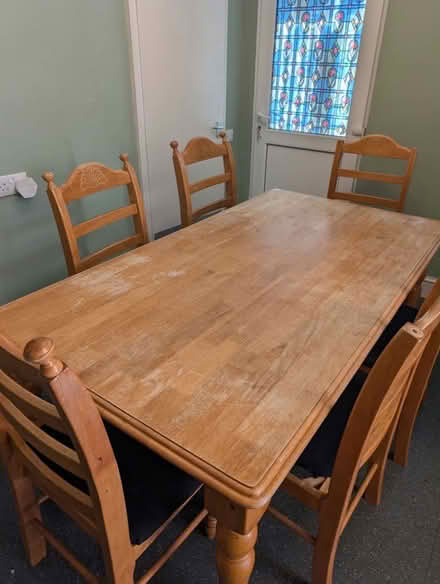Photo of free Table and chairs (Catford SE6) #4