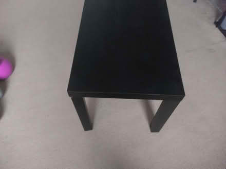 Photo of free Black ash coffee table (Elgin IV30) #2