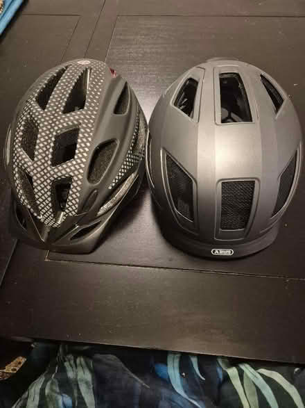 Photo of free 2 x bike helmets with rear lights (Withington M14) #1