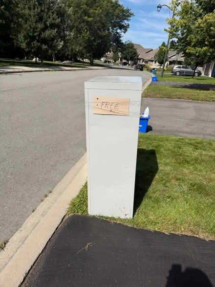 Photo of free Filing Cabinet for storage (Orleans. Trim and St Joseph) #2