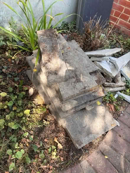 Photo of free Mixed sandstone slabs (South Croydon CR2) #2