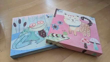 Photo of free 2 cute canvas illustrations (North Cambridge) #1