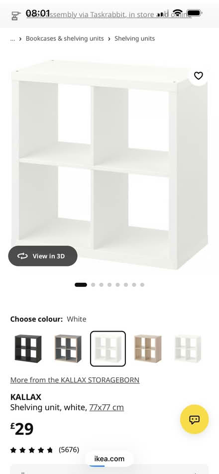 Photo of free Small shelf from Ikea, Kallax, 77x77 cm (Isleworth TW1) #4