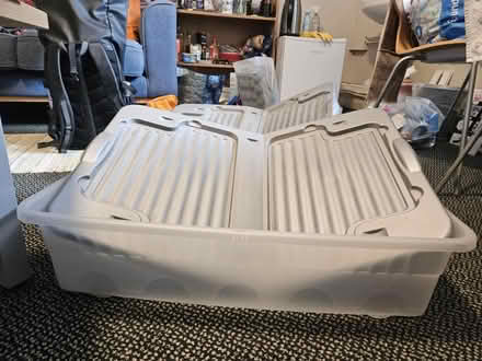 Photo of free Two plastic underbed storage bins (Cowley, OX4) #1