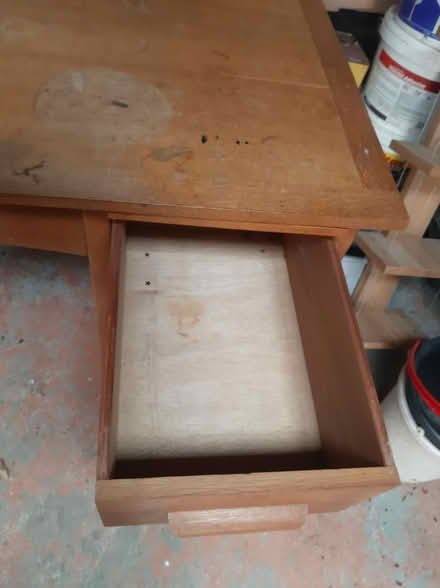 Photo of free Oak wooden desk (Chester) #2