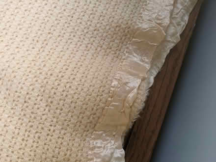 Photo of free Pale yellow wool blanket (Horspath OX33) #3