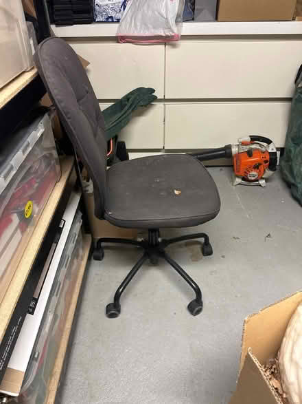 Photo of free Fabric office chair (Ilkley LS29) #1