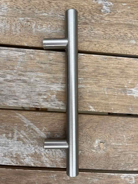 Photo of free Silver cabinet handles x 16 (Grimston LE14) #2