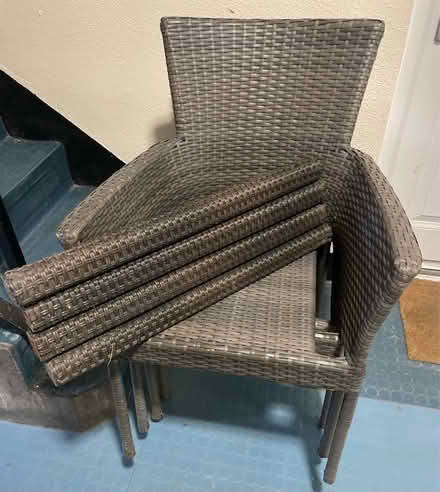 Photo of free Patio table and 4 chairs (Downham BR1) #2