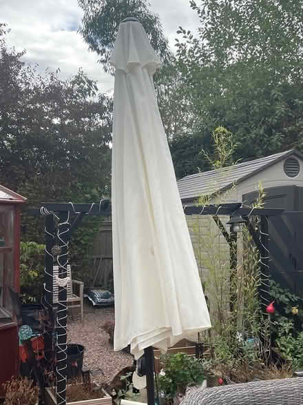 Photo of free Cream 3m half-parasol (Normandy, GU3) #1