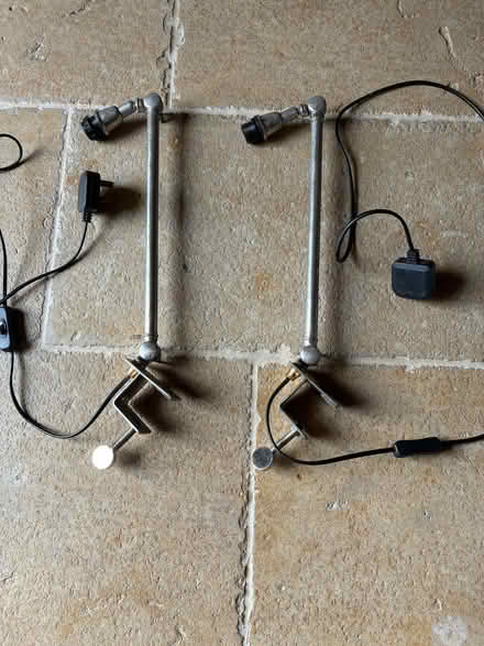 Photo of free Lights - pair. Screws on to shelf (Marden SN10) #1