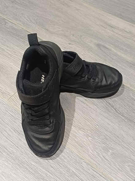 Photo of free Boys size 12 black leather Skechers (Haylands Way MK41) #2