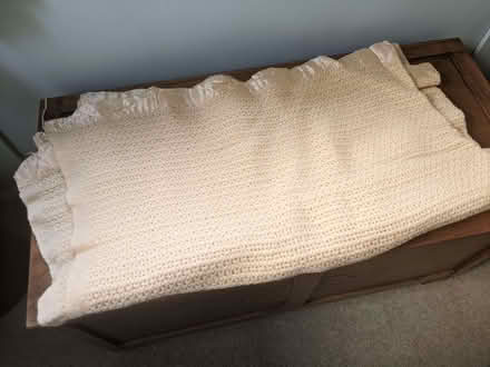 Photo of free Pale yellow wool blanket (Horspath OX33) #4