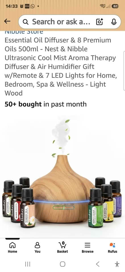 Photo of free Aromatherapy diffuser (Between New Haw & W. Byfleet) #2