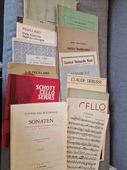 Photo of free Cello music (Mill road area CB1) #1