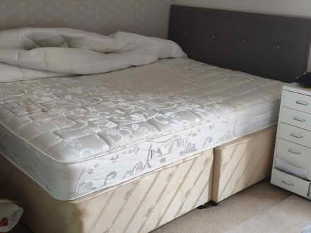 Photo of free Double divan bed and mattress (Peel street ME14) #1